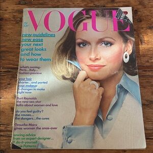 Vogue Magazine July 1972